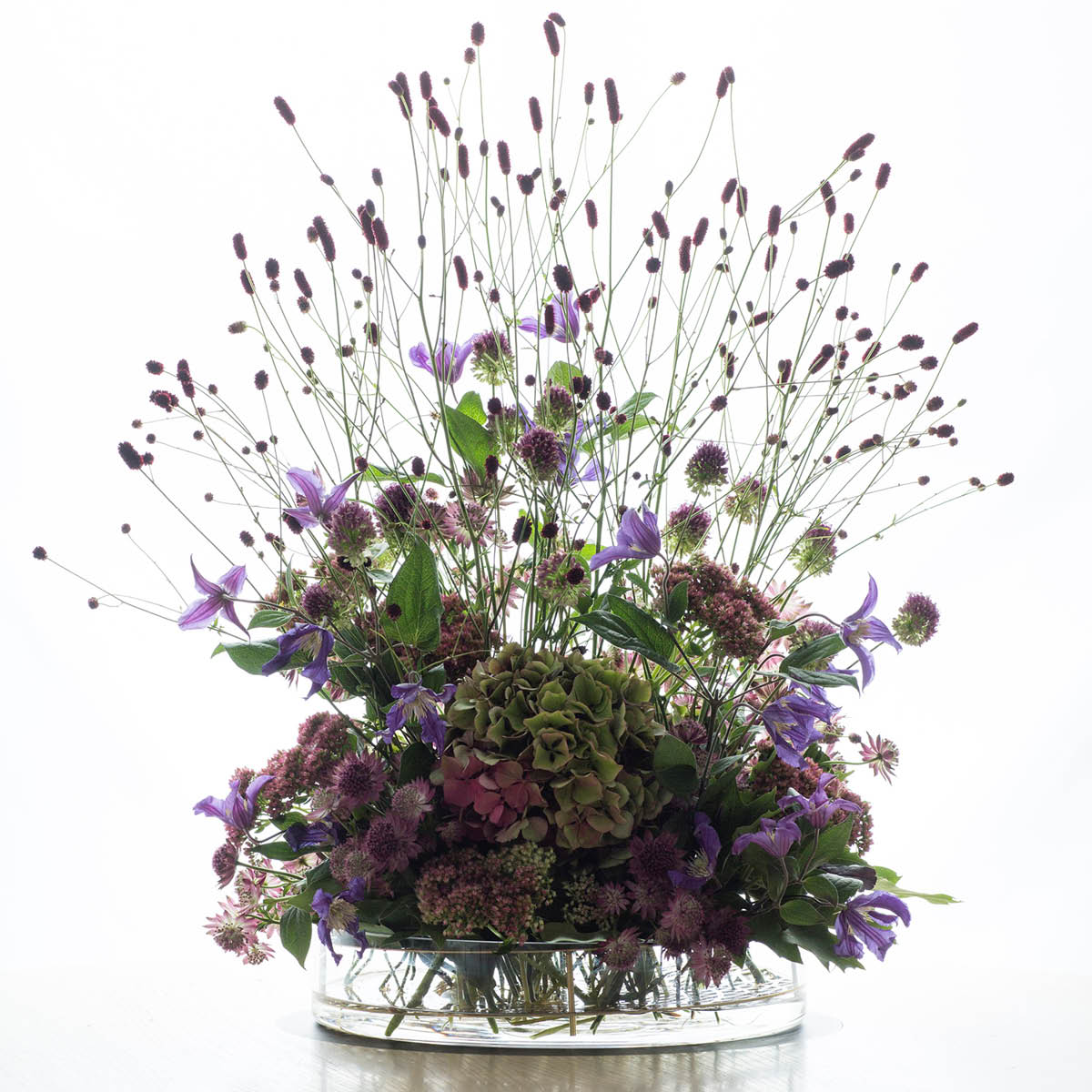 Klong Äng vase mega messing