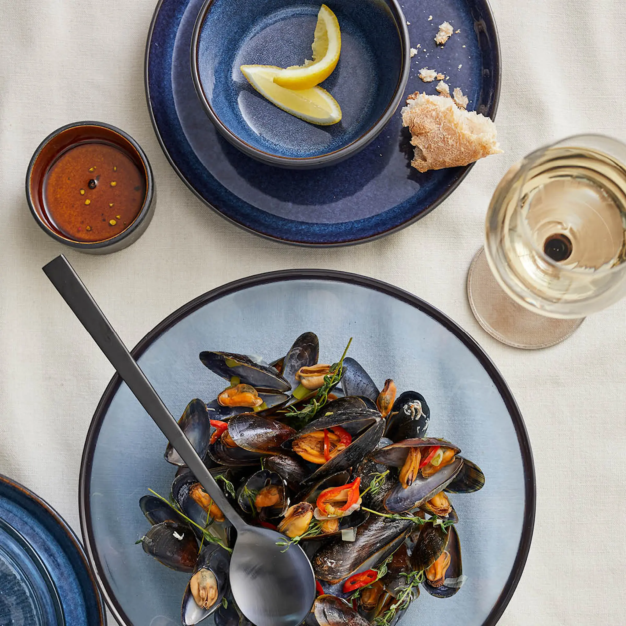 Bitz Bitz Kulho 14 cm Musta/Tummansininen