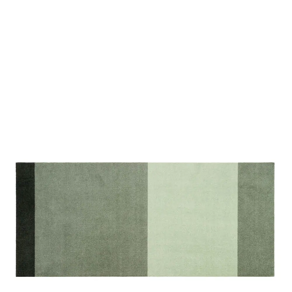 Stripes Horizontally Matto 200x90 cm Vihreä