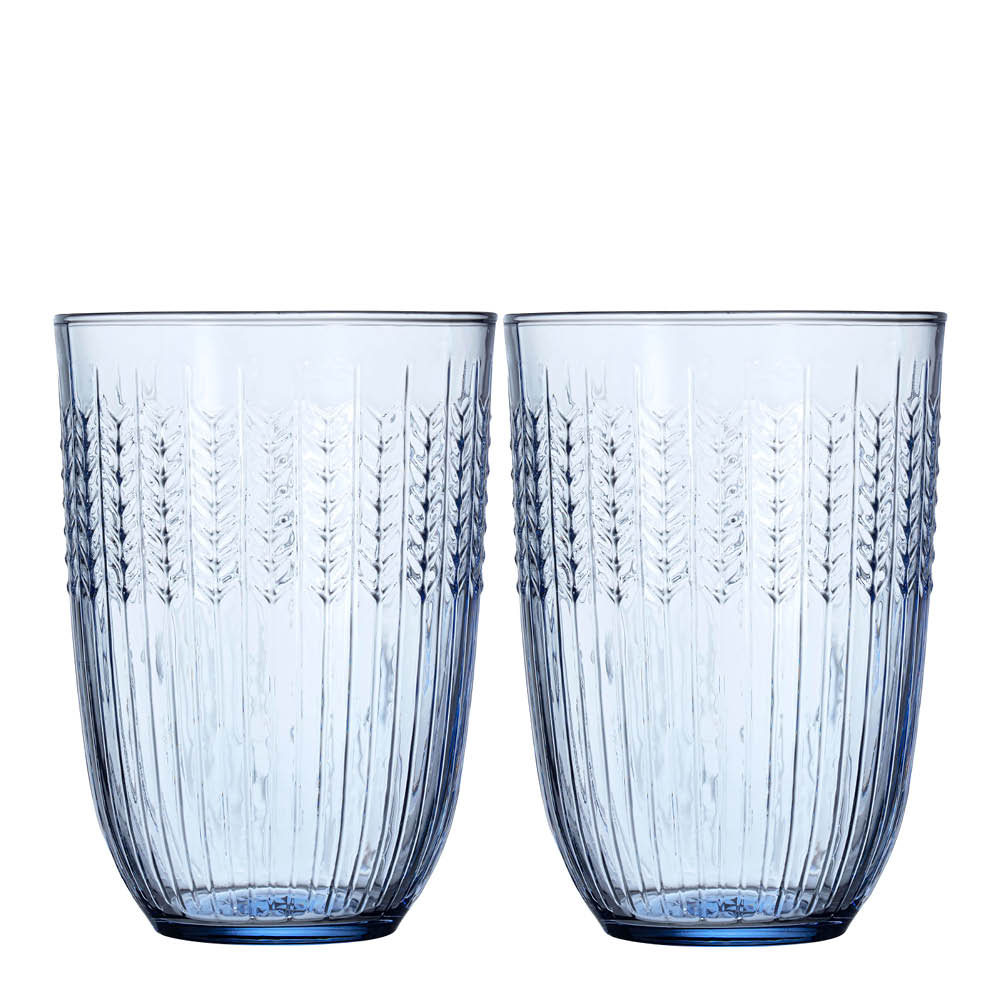 Rörstrand Swedish Grace glas 37 cl 2-pack blå