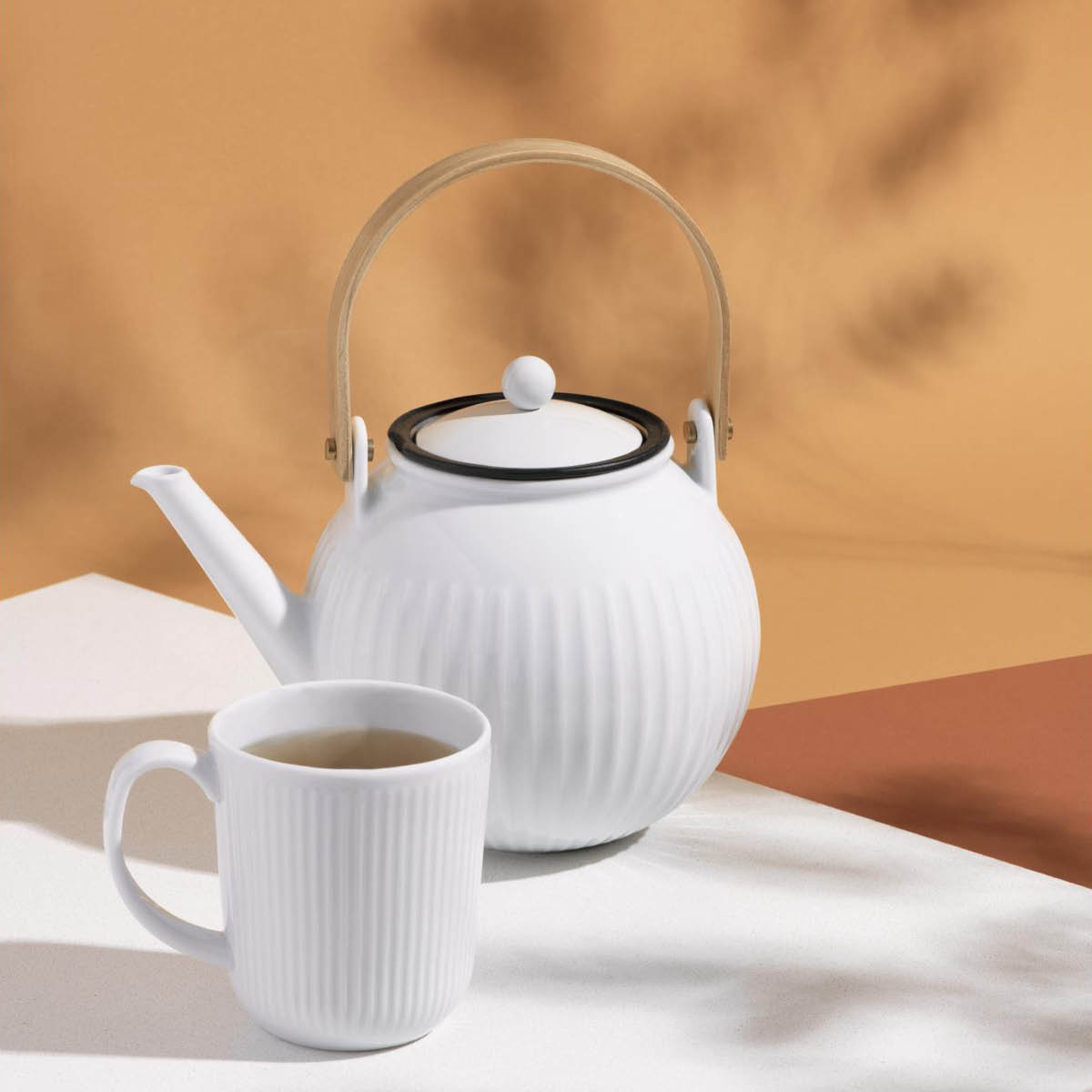 Bodum Douro tekanna 1,5L porslin vit