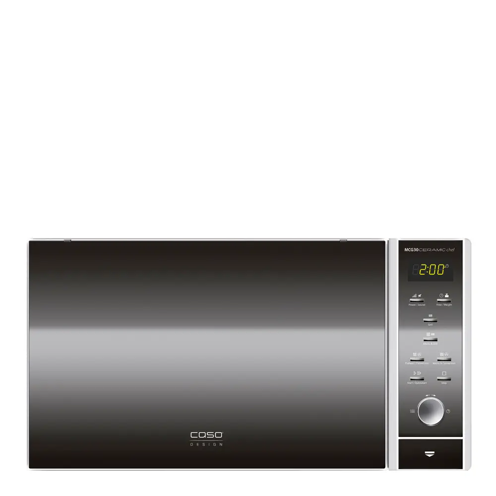 Mikroaaltouuni Ceramic Chef Hopea/Musta