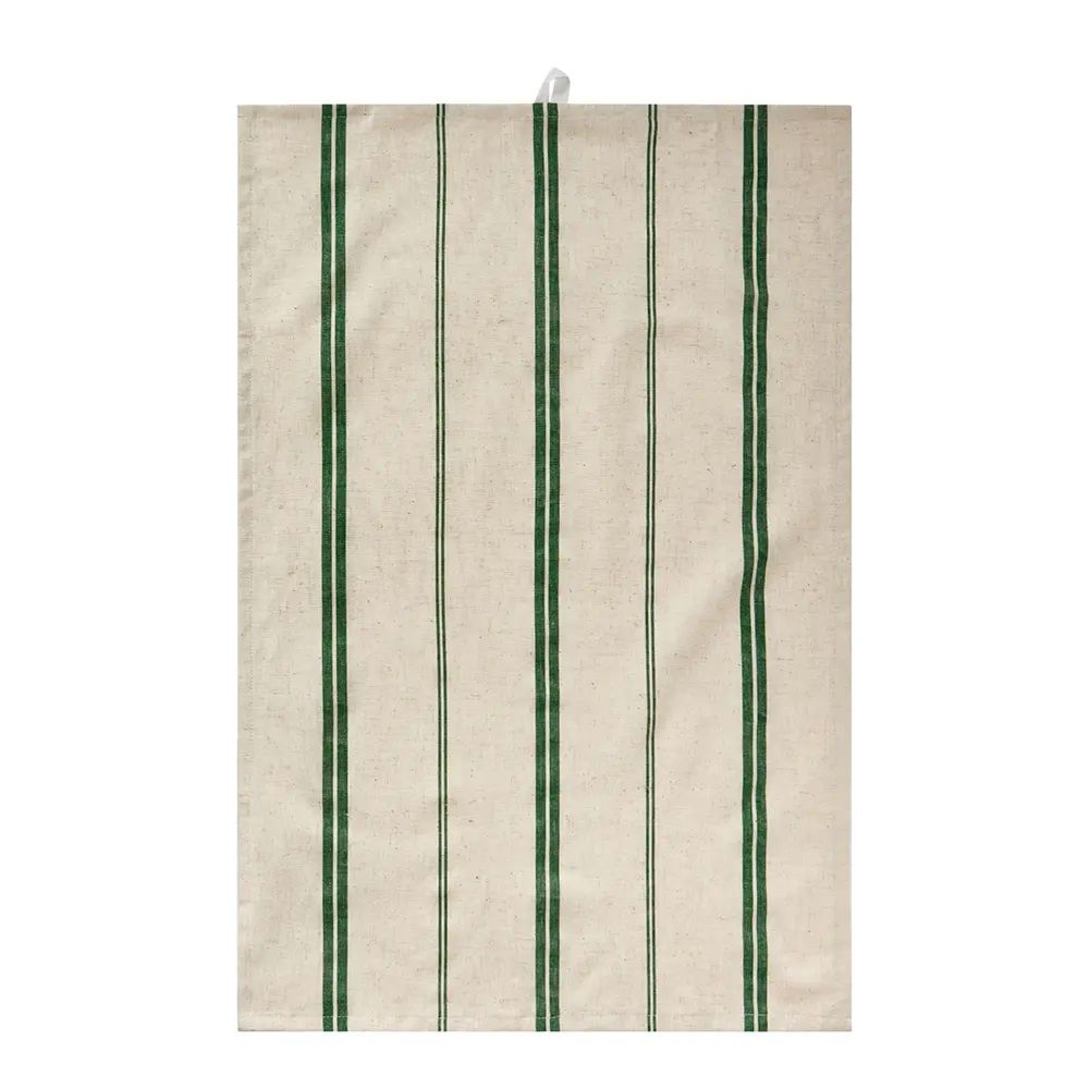 Elsa Keittiöpyyhe 70x50 cm Beige/Vihreä
