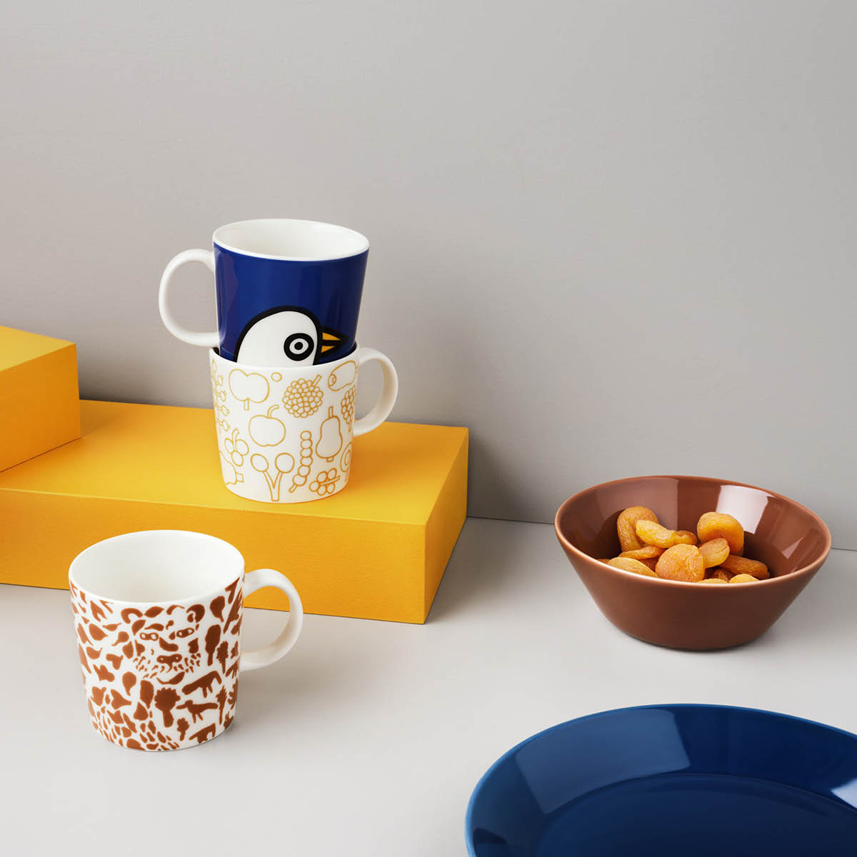 iittala Teema tallerken 21 cm vintage blå