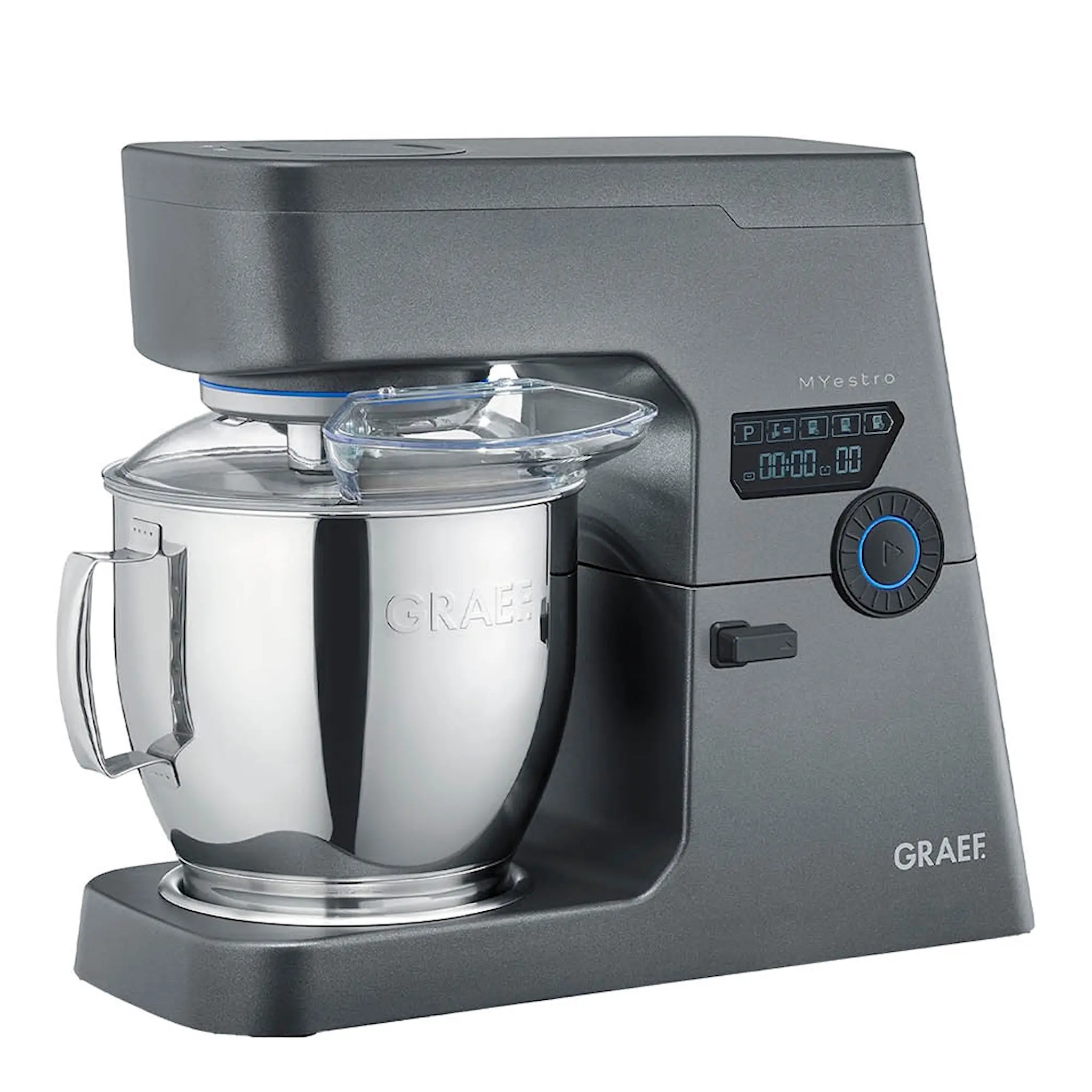Graef Myestro köksmaskin KM7016EU 7 L grå/silver