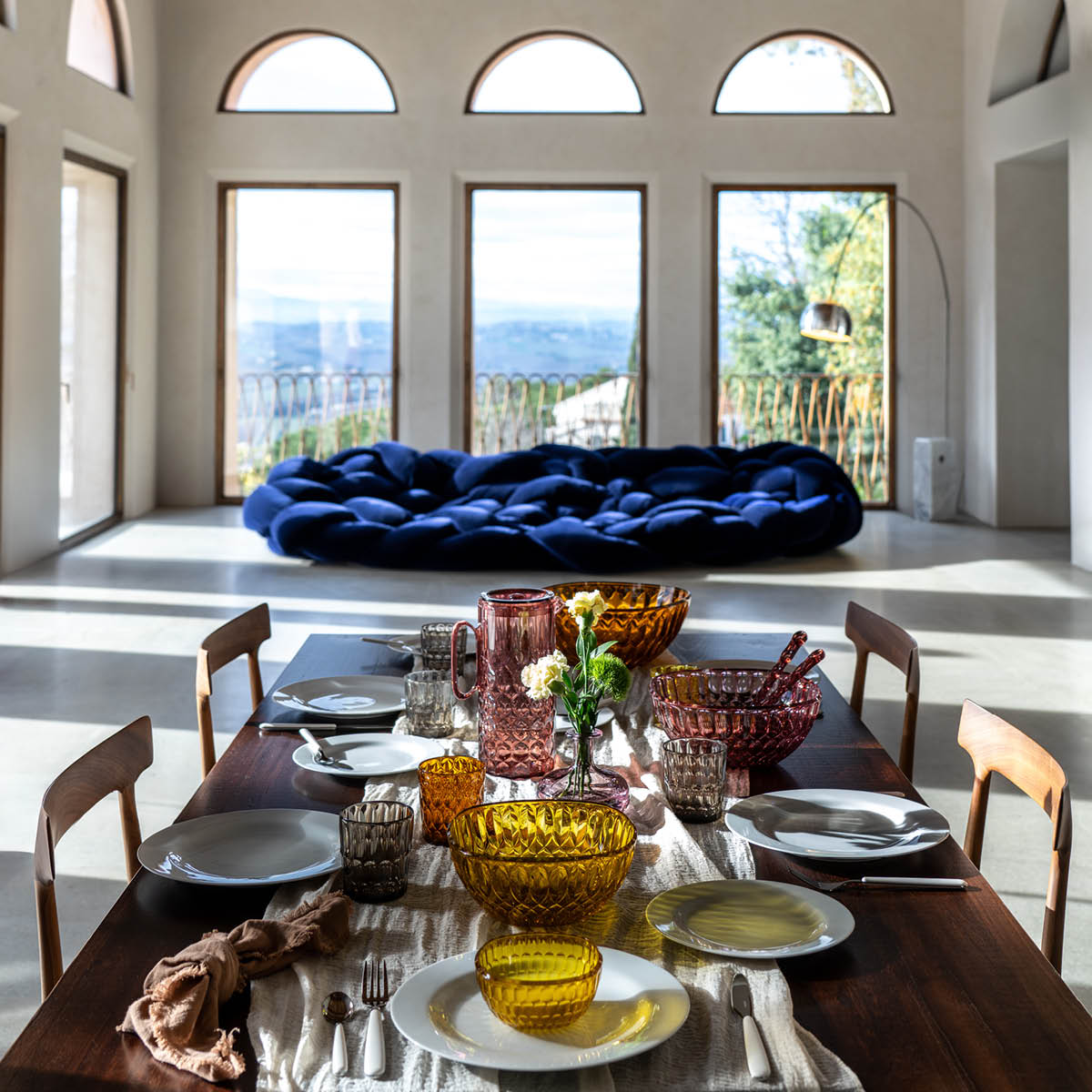 Guzzini Vanity skål 0,4 L 12 cm bioplast Saffron yellow