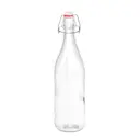 Glasflaska med patentkork 1 L