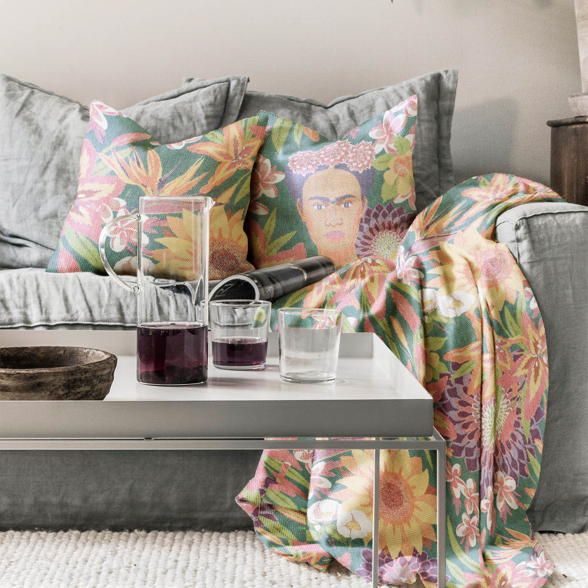 Ekelund Flores Huopa 140x170 cm