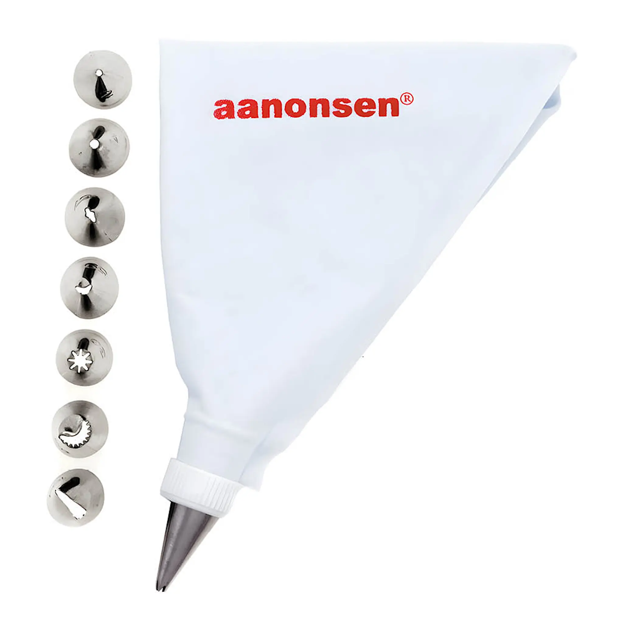 Aanonsen Krempose m/8 ståltuter 35 cm lerettspose