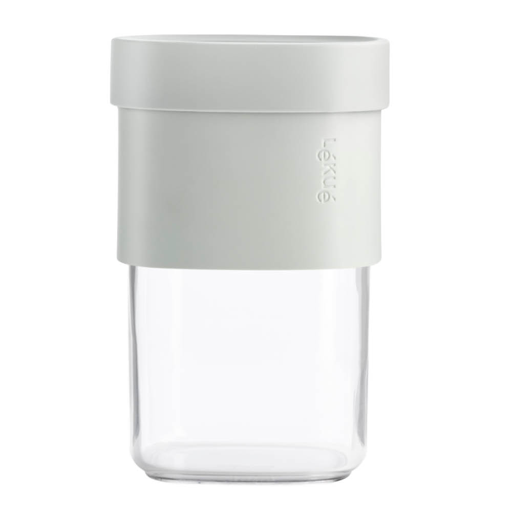 Lékué Flip Storage förvaringsburk M med lock grön