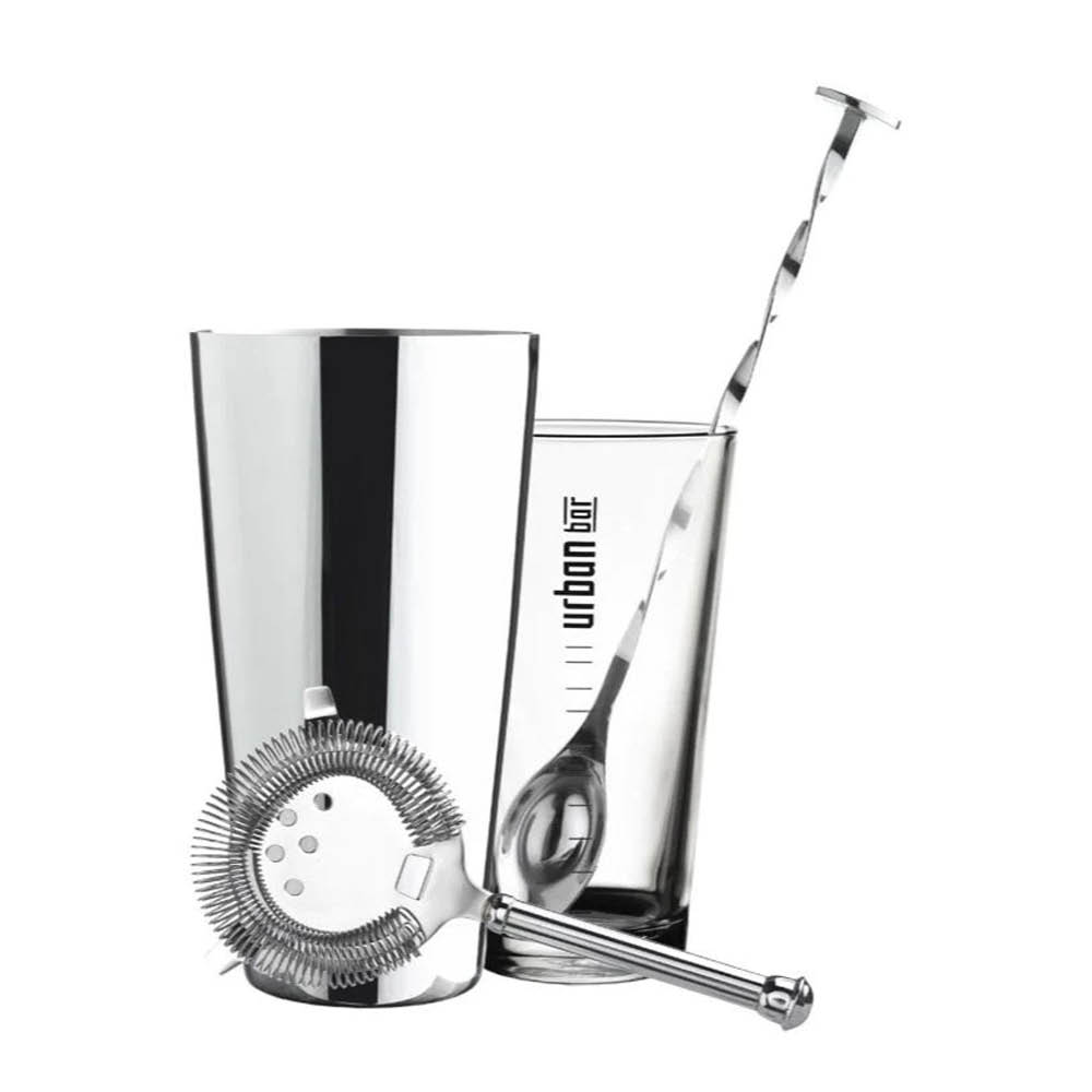 Barkonsult Cocktailset rostfri