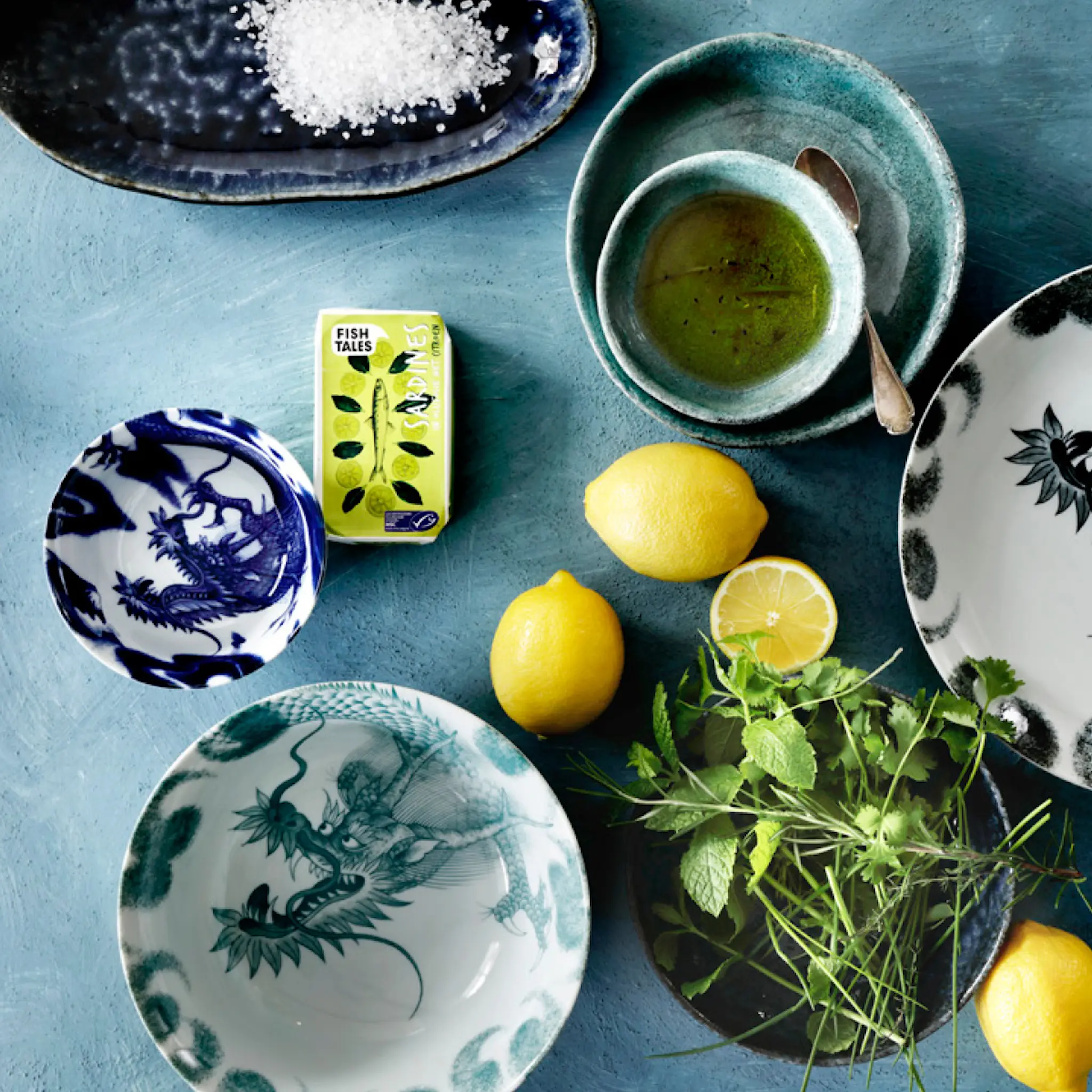 Tokyo Design Studio Japonism Dragon Kulho small tayo 12,7 cm Blue