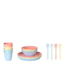 Nora macarons servis 16 delar multi