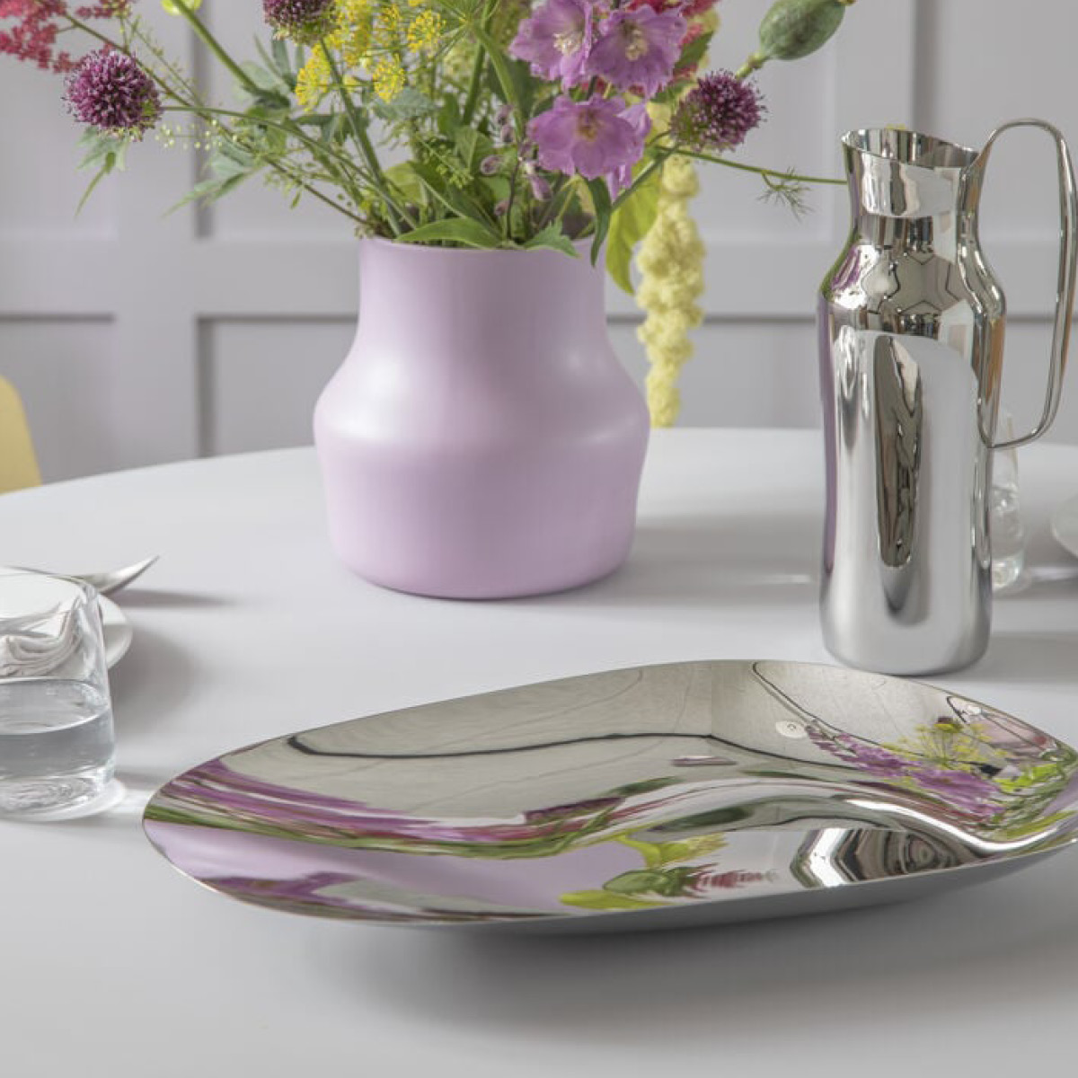 Gense Dorotea Fat 42 cm Blankt stål