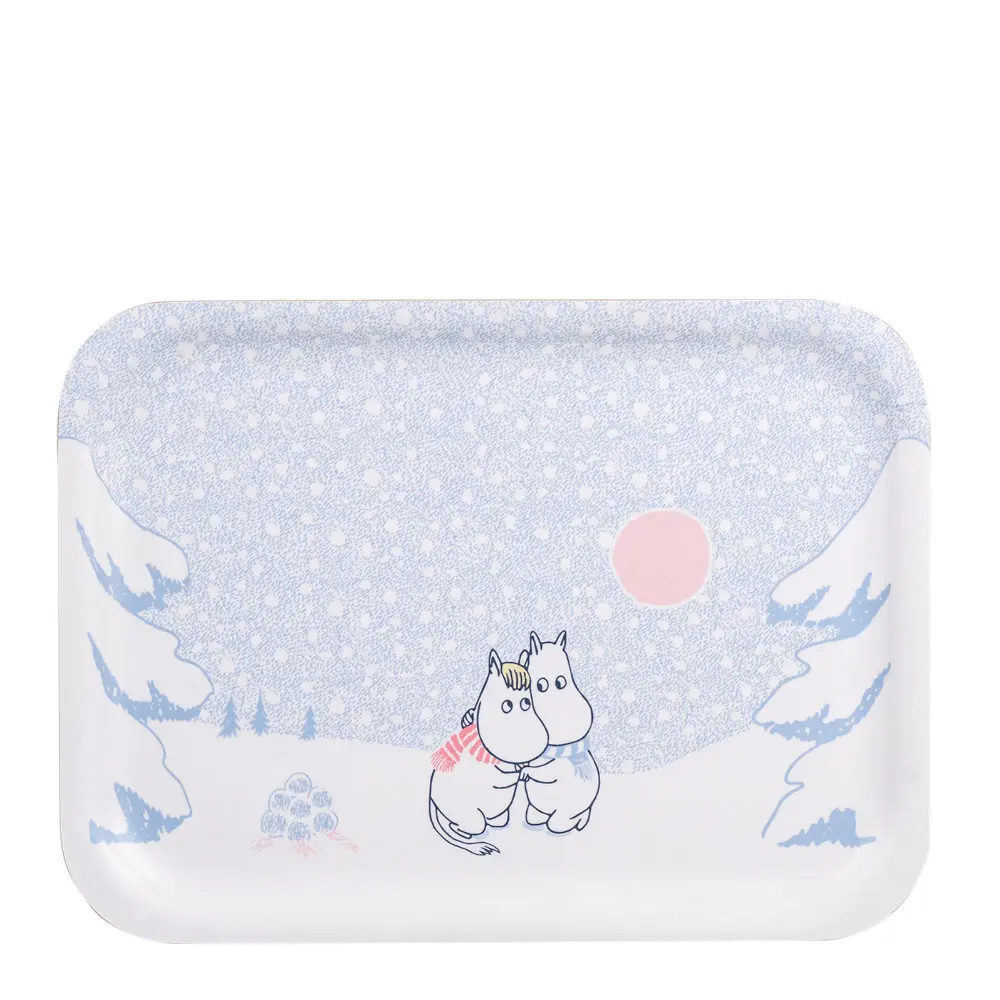 Mummi brett 27x20 cm la det snø