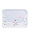 Mumin bricka 27x20 cm låt det snöa