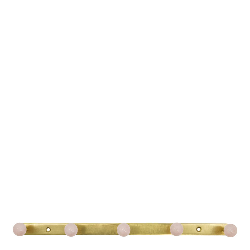 House Doctor Ball kroklist 35 cm mässing/rosa