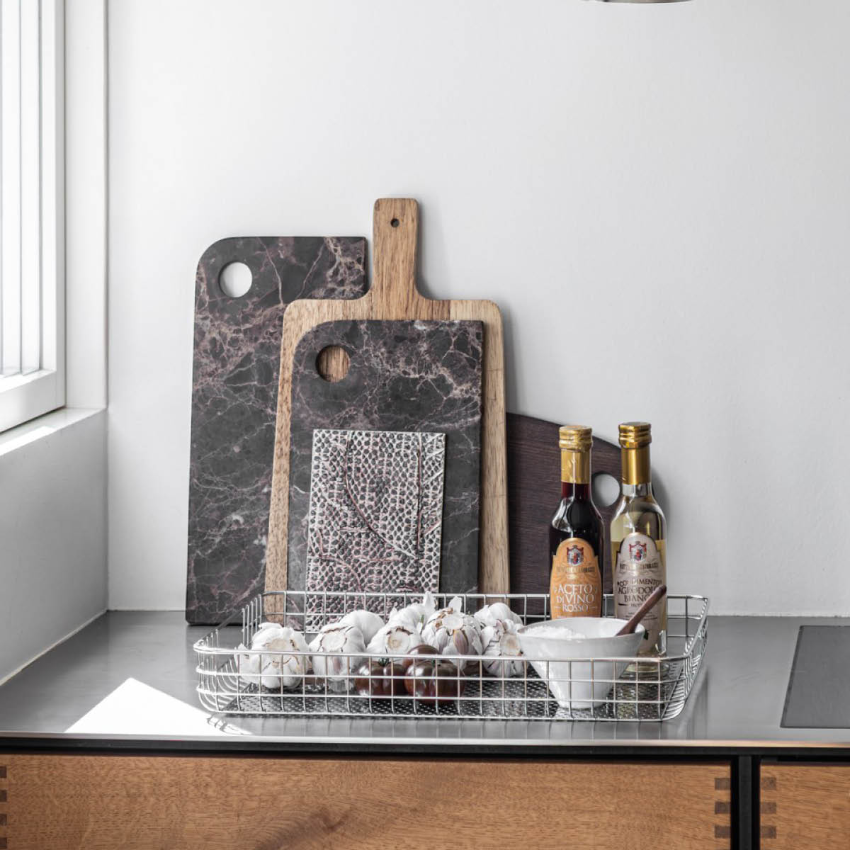Mette Ditmer Lift Tarjotin 45,5x33,5 cm Kromi