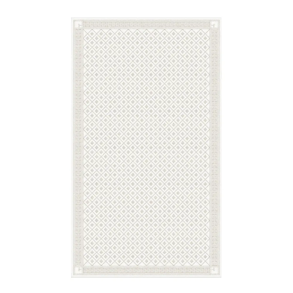 Åttebladrose Pöytäliina 150x200 cm Beige