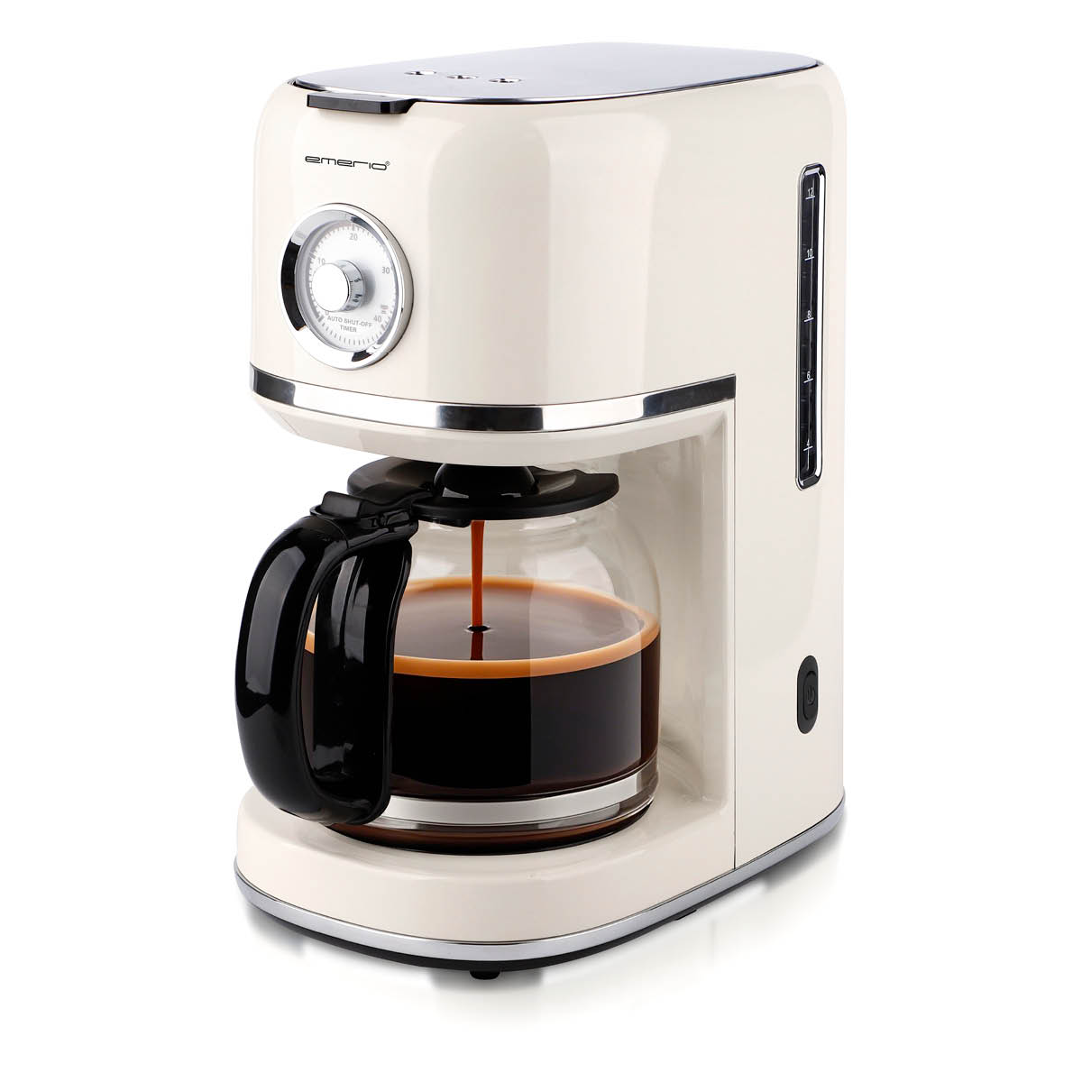 EMERIO Retro Kahvinkeitin 1,5 L Beige