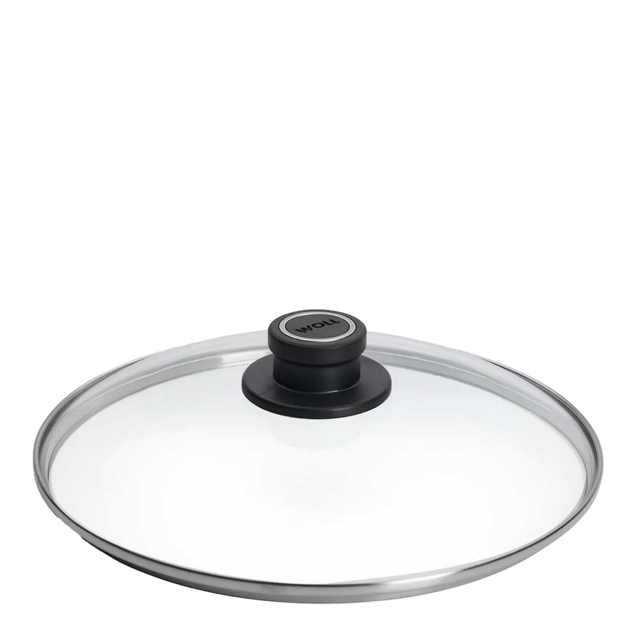 Woll Glass Lid lock 30 cm med ventil klart glas