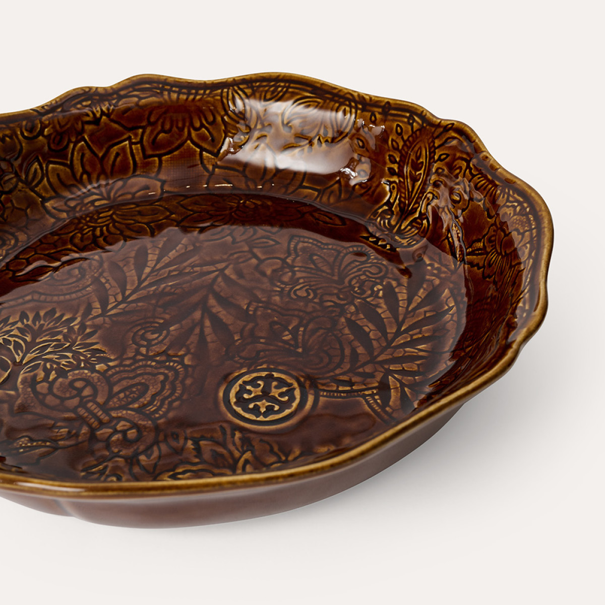 Sthål Arabesque Piirakkavuoka 25 cm Coffee