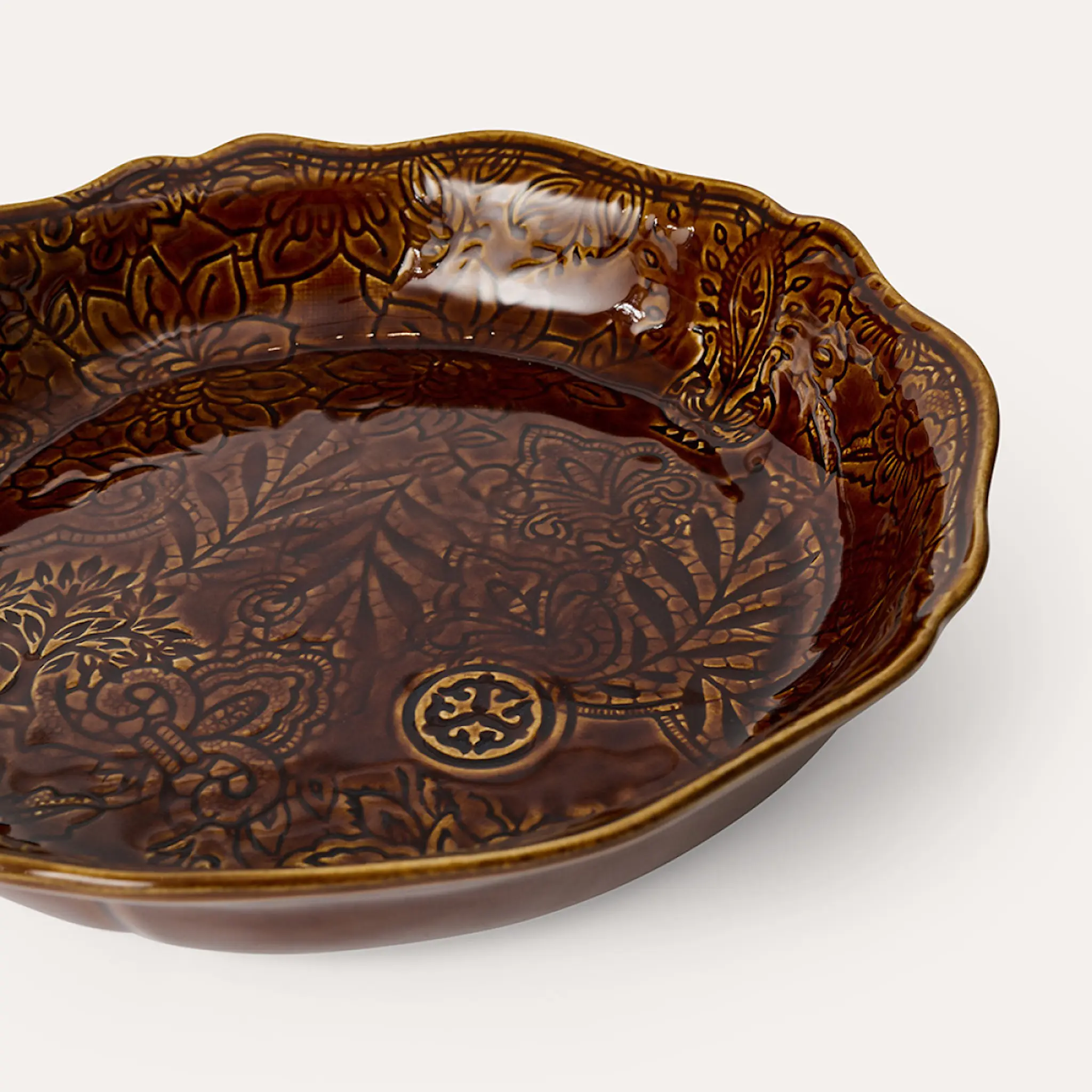 Sthål Arabesque pajform 25 cm Coffee