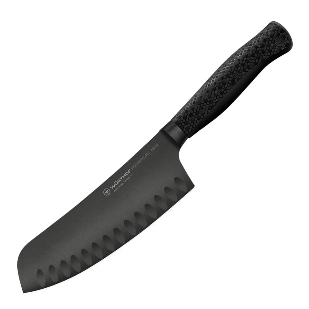 Performer santokuveitsi 17 cm musta