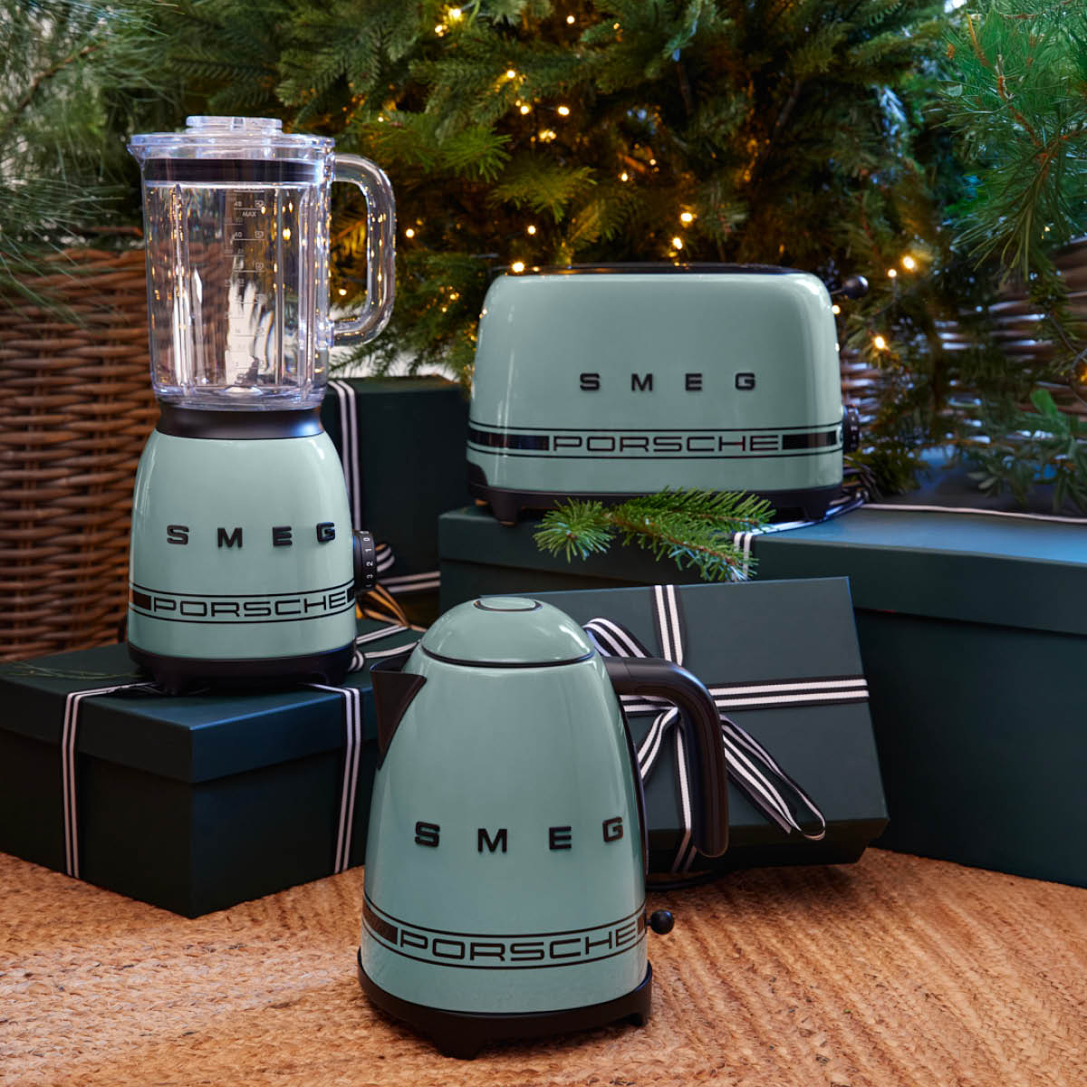 Smeg Smeg x Porsche brödrost TSF01P Shade Green