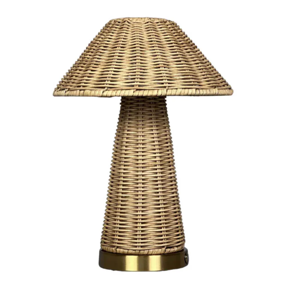 Portofino bordlampe oppladbar 31 cm rotting