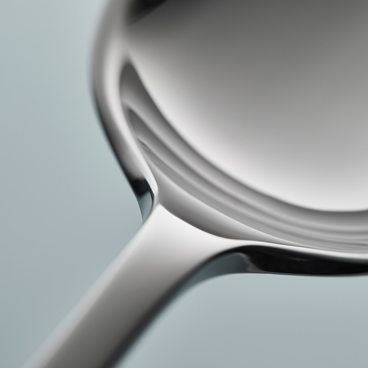 Gense Indra skje 21 cm blankt stål