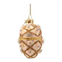 The Influencer Edition ägg med rosett 10,5 cm vinröd