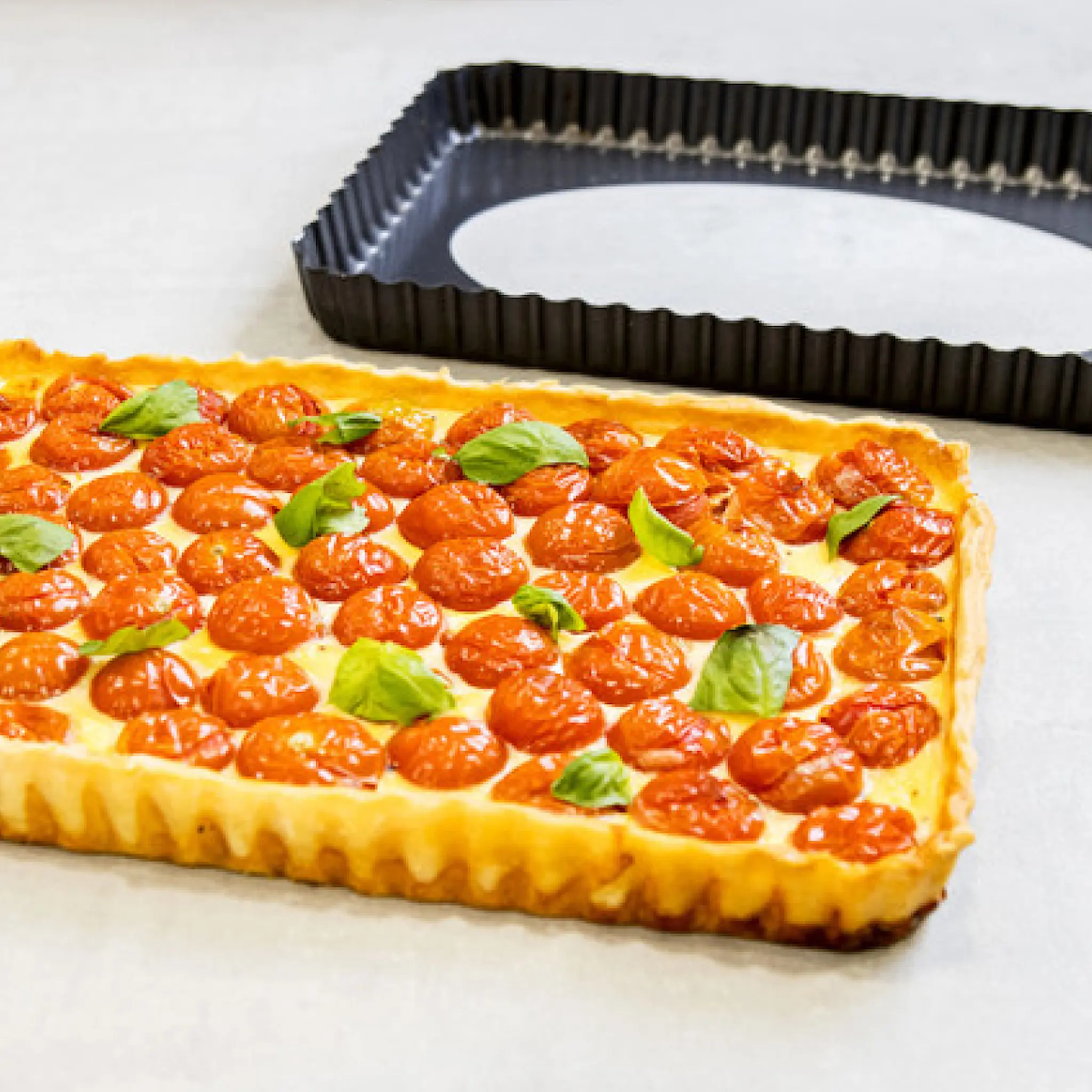 MasterClass Non-stick quiche pajform 31x21 cm 1 L