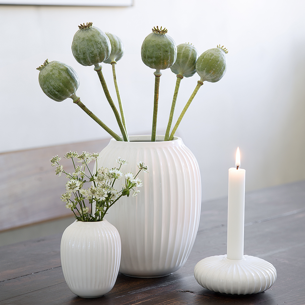 Kähler Hammershøi Vas 10 cm Vit