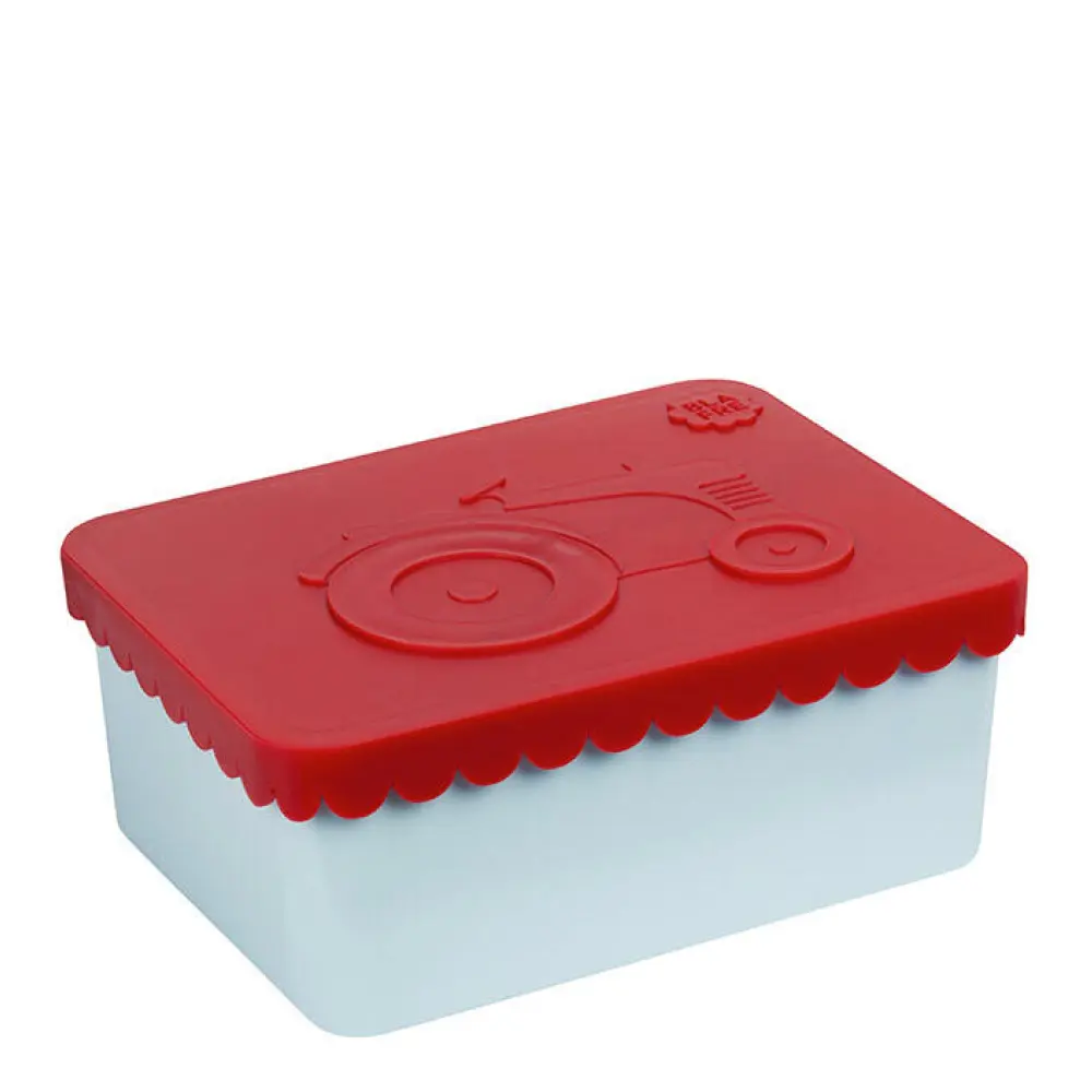 Eväsrasia Traktori 6x10x14 cm Punainen/Vaaleansininen