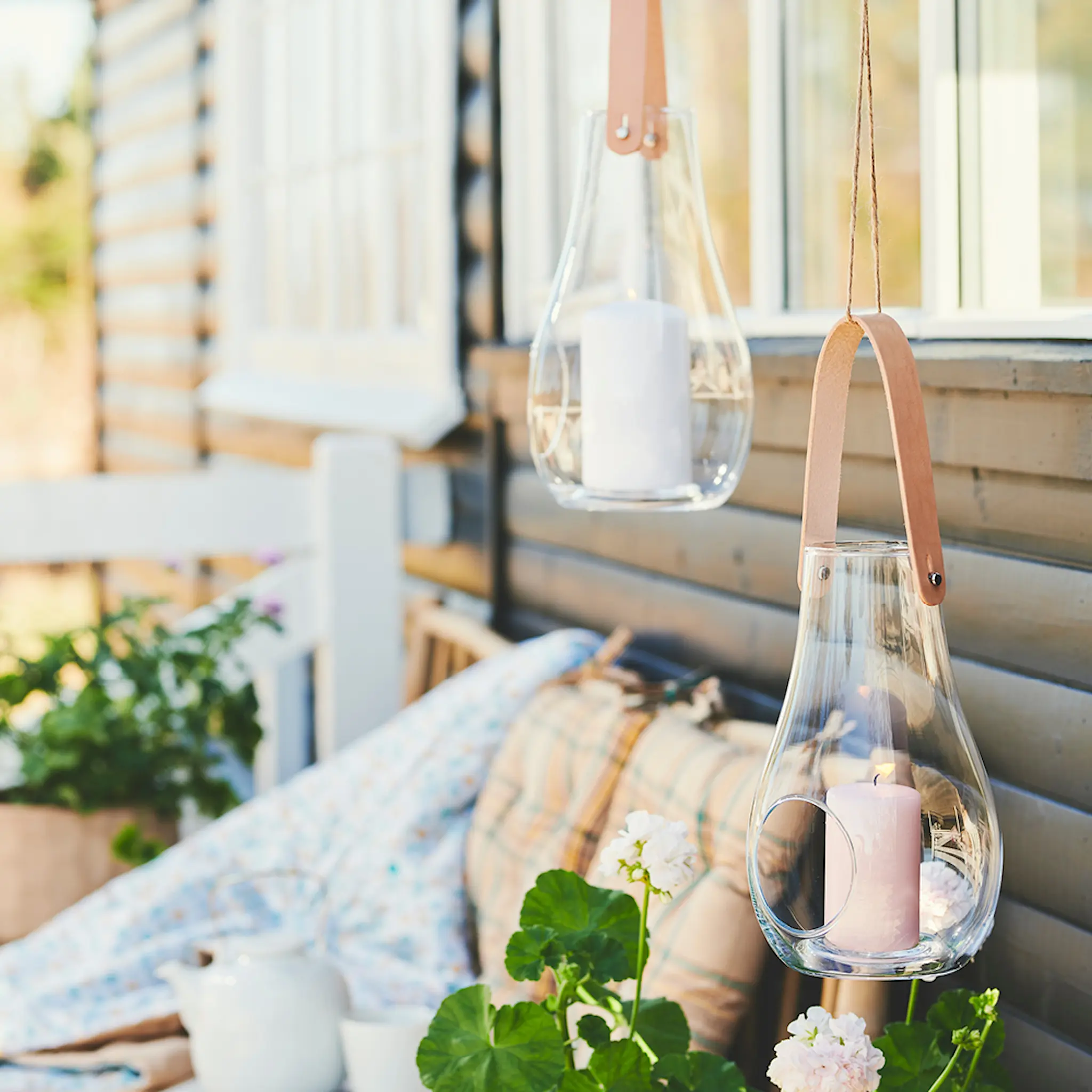 Holmegaard Design with Light Lyhty 25 cm Kirkas