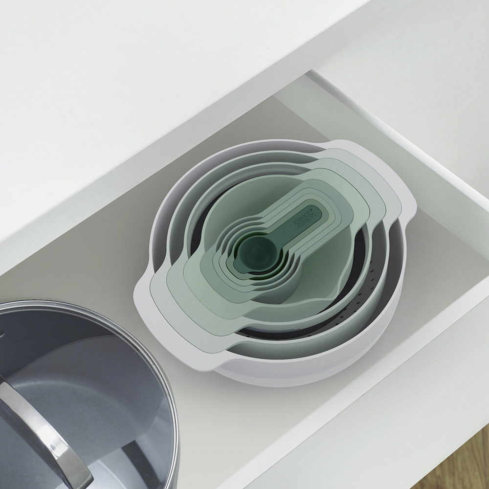 Joseph Joseph Nest Sage Skålset 9 delar Sage