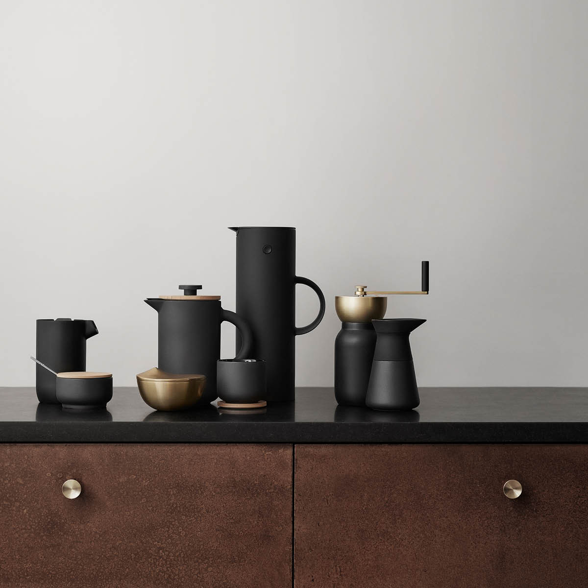 Stelton Theo Mjölkkanna 40 cl Svart