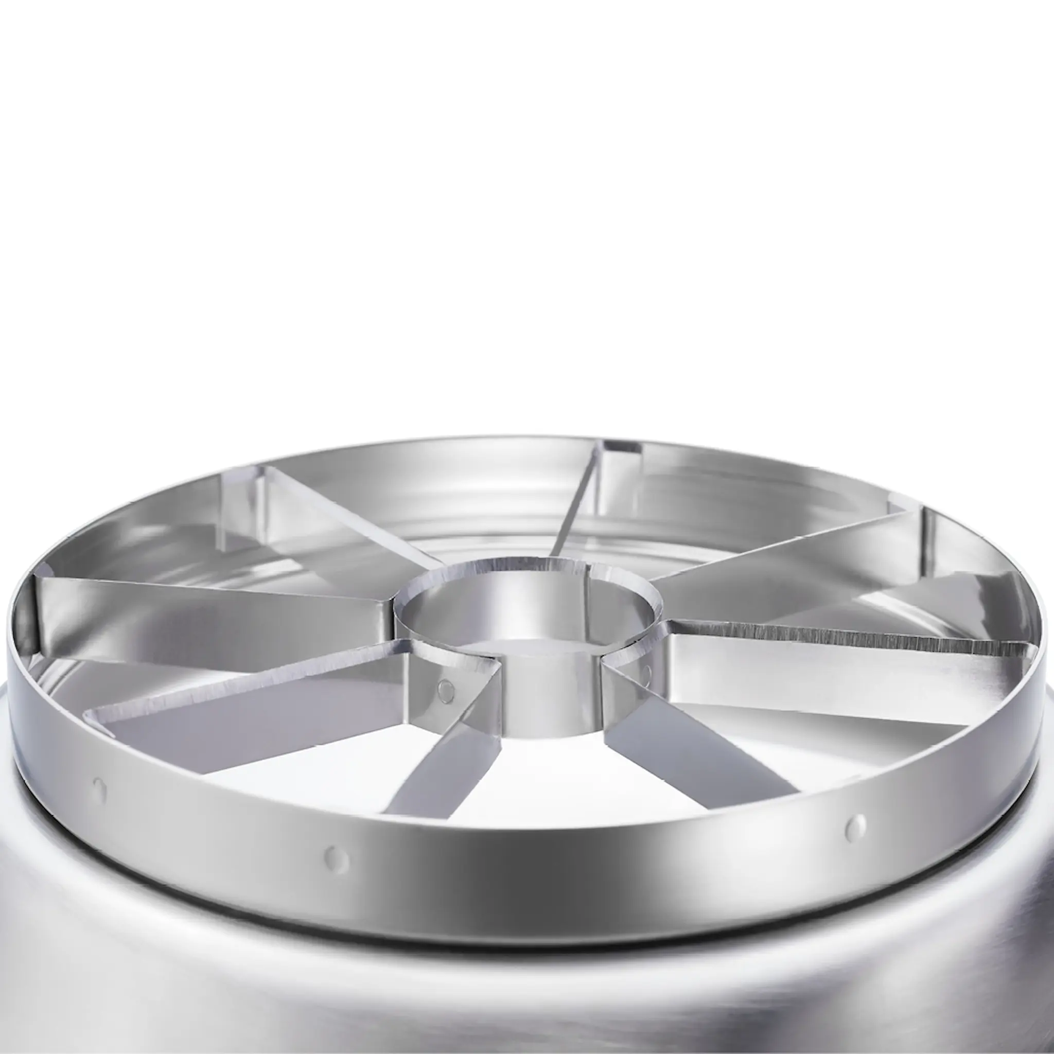 Gefu Parti äppeldelare 18 cm borstat stål