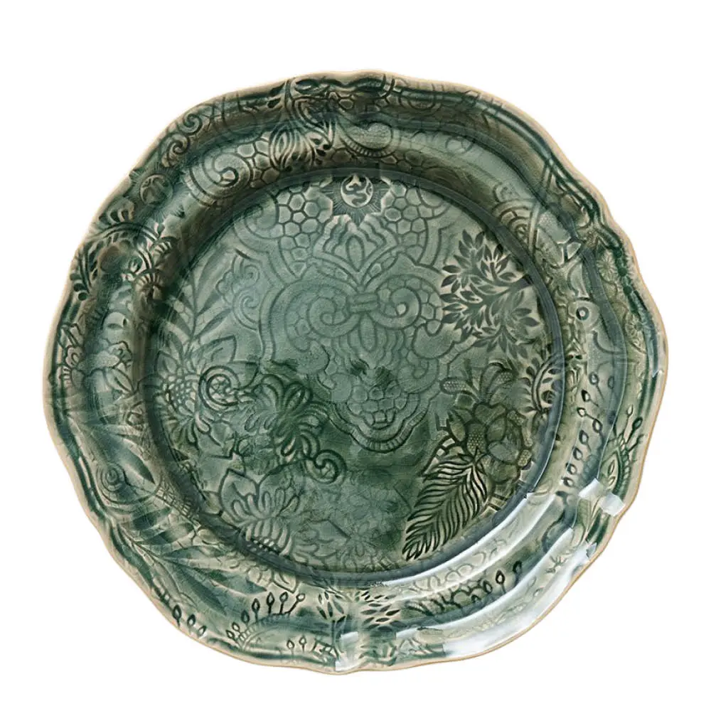 Arabesque Lautanen 28 cm kuvioitu Dusk