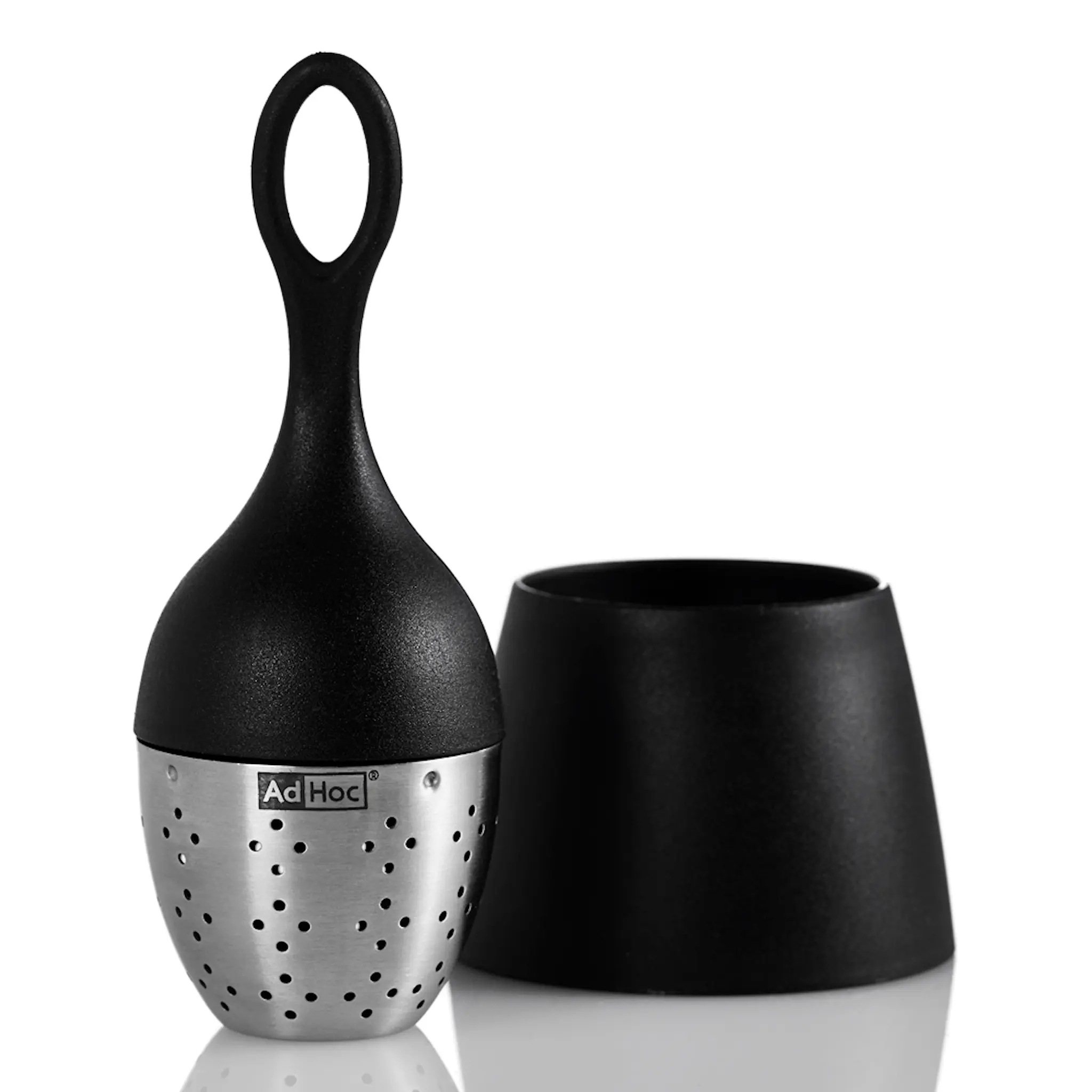 AdHoc Teesiivilä 7x14 cm Musta