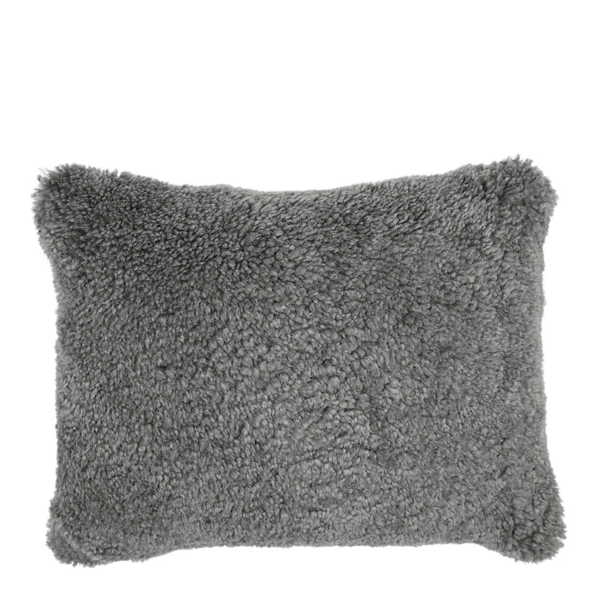 Natures Collection Tyynynpäällinen New Zealand lampa lyhyt villa 35x45 cm skandinaavinen vaaleanharmaa