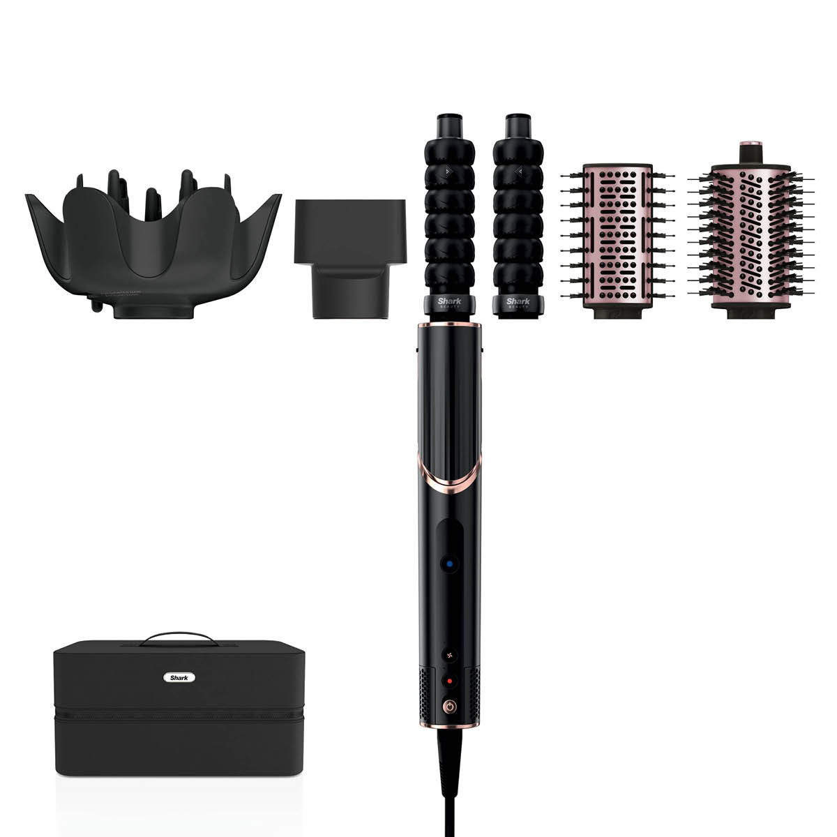 Shark Beauty FlexStyle 5-i-1 multistyler & hårfön med förvaringsväska HD446EU black