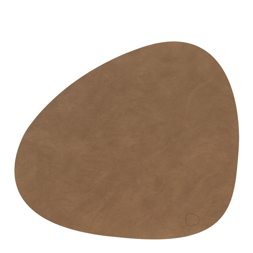 LIND DNA Nupo Curve Tablett 37x44 cm Brown