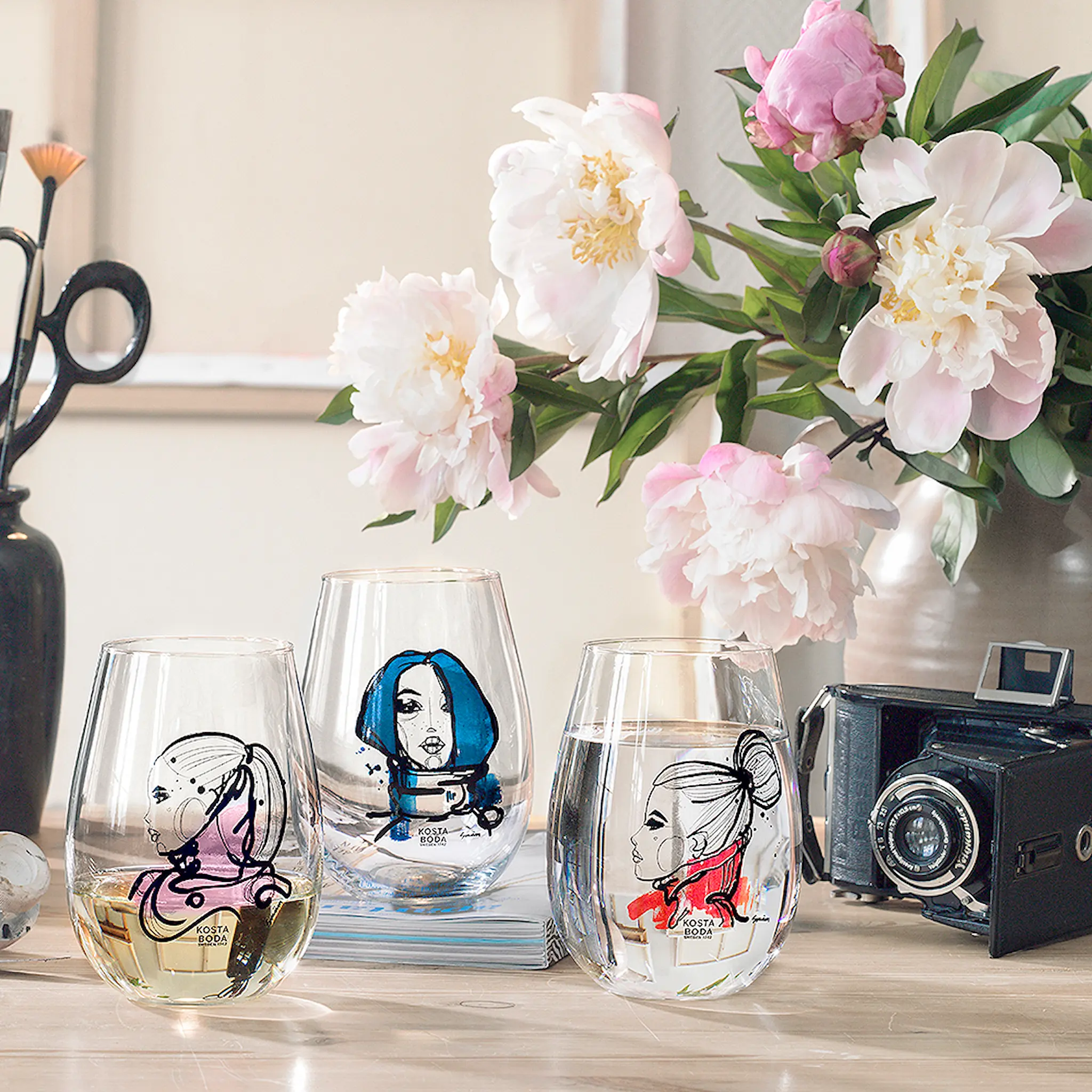 Kosta Boda All About You Tumbler 57 cl 2-pack Miss You