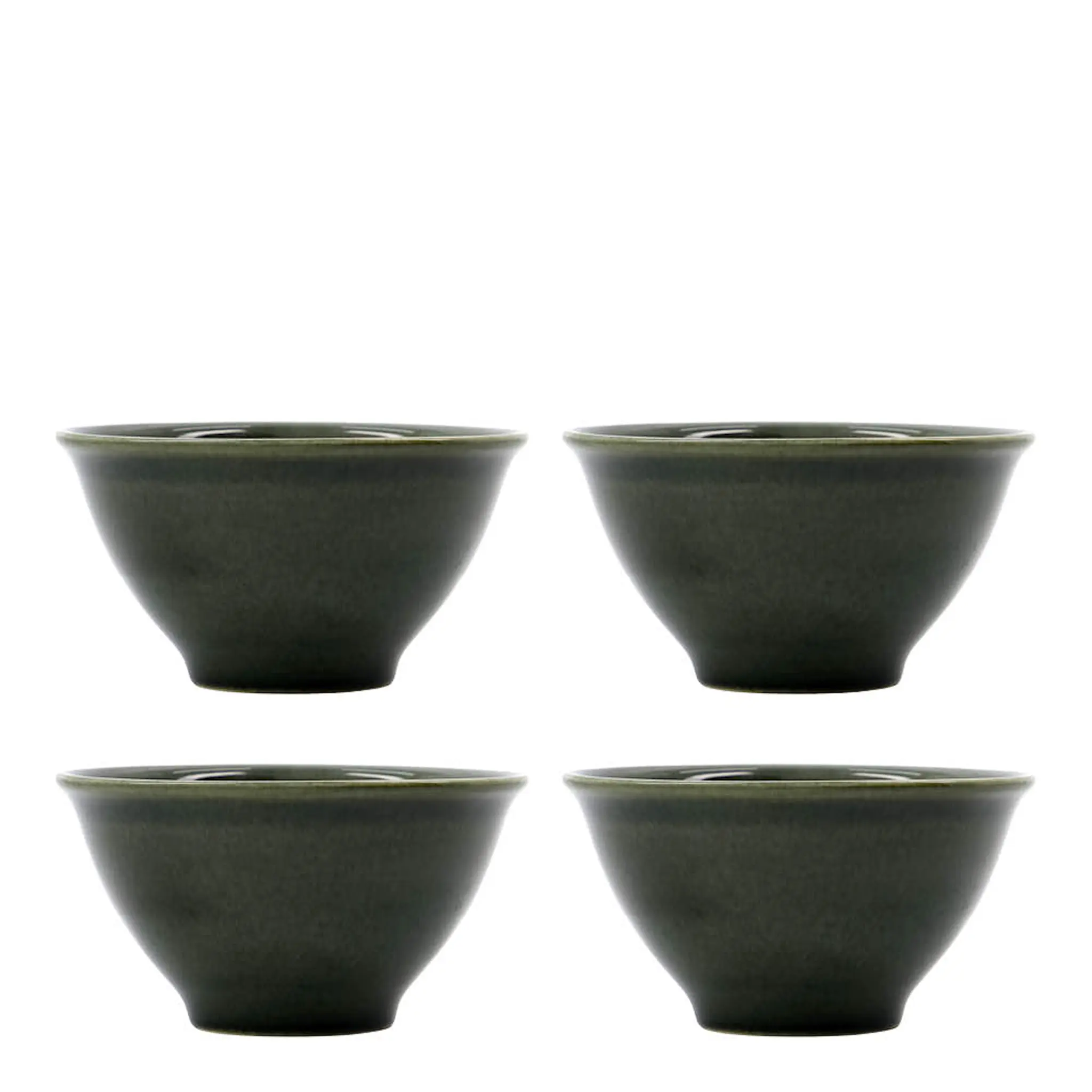 Nicolas Vahé Hala skål 12 cm 4-pack grön