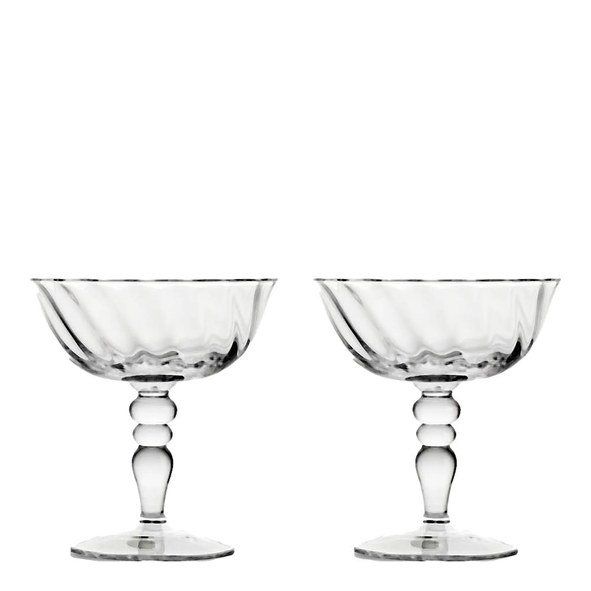 ByOn Opacity italiensk champagnekupa 15 cl 2-pack klar