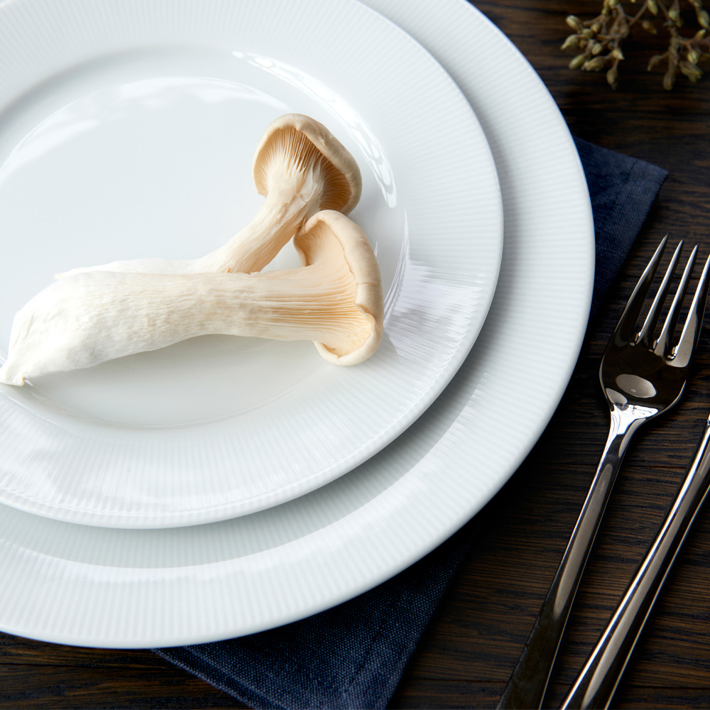 Pillivuyt Eventail tallerken 28 cm hvit