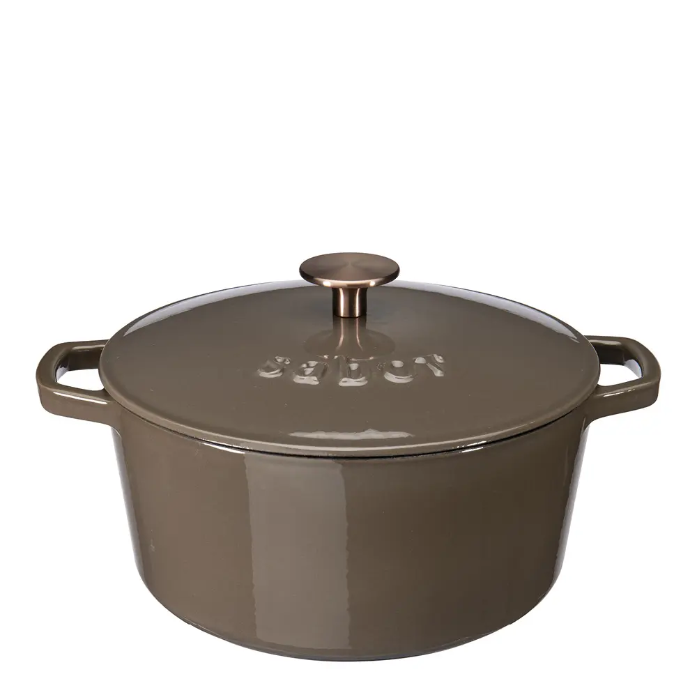 Sabor Valurautapata 24 cm 4,4 L Mahogny