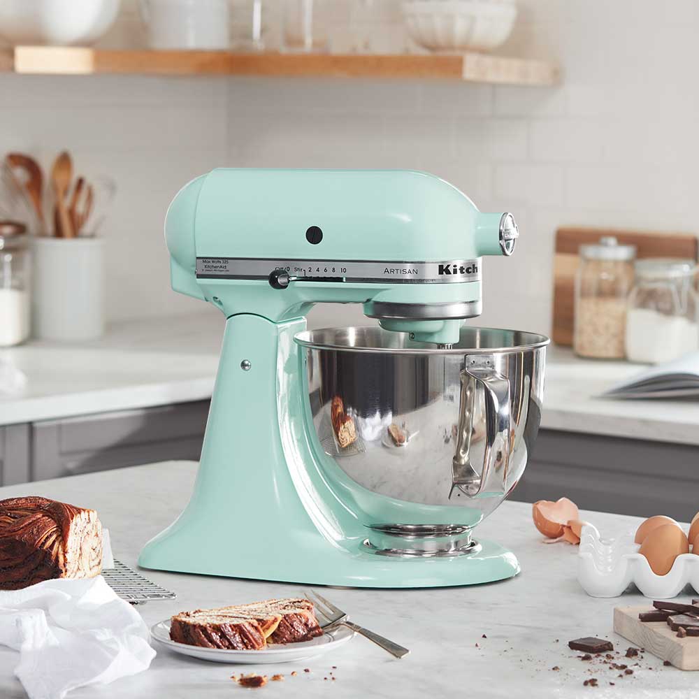 KitchenAid Artisan kjøkkenmaskin 5KSM175PSEIC 4,8L ice blue